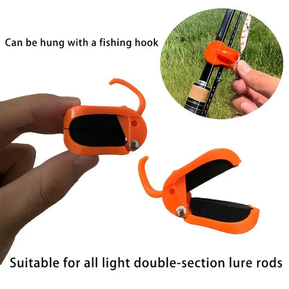 Quick-Attach Fishing Rod Clip