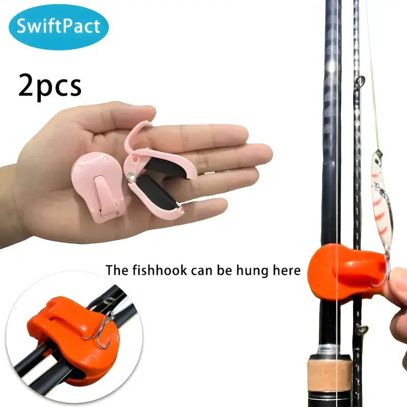 Quick-Attach Fishing Rod Clip