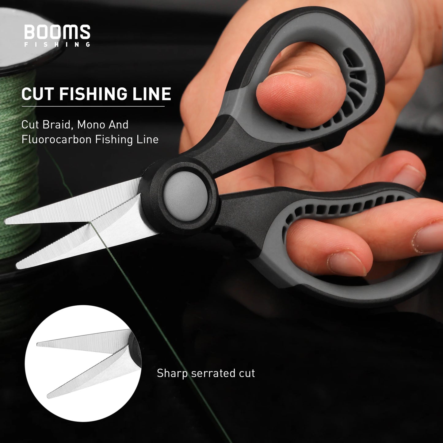 Braid Line Scissors Stainless